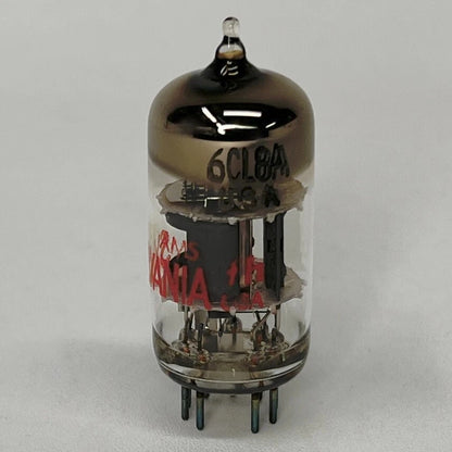 (1) Tested Sylvania 6CL8A Tube with Box Date Code AMS Sylvania 6CL8 A Tube