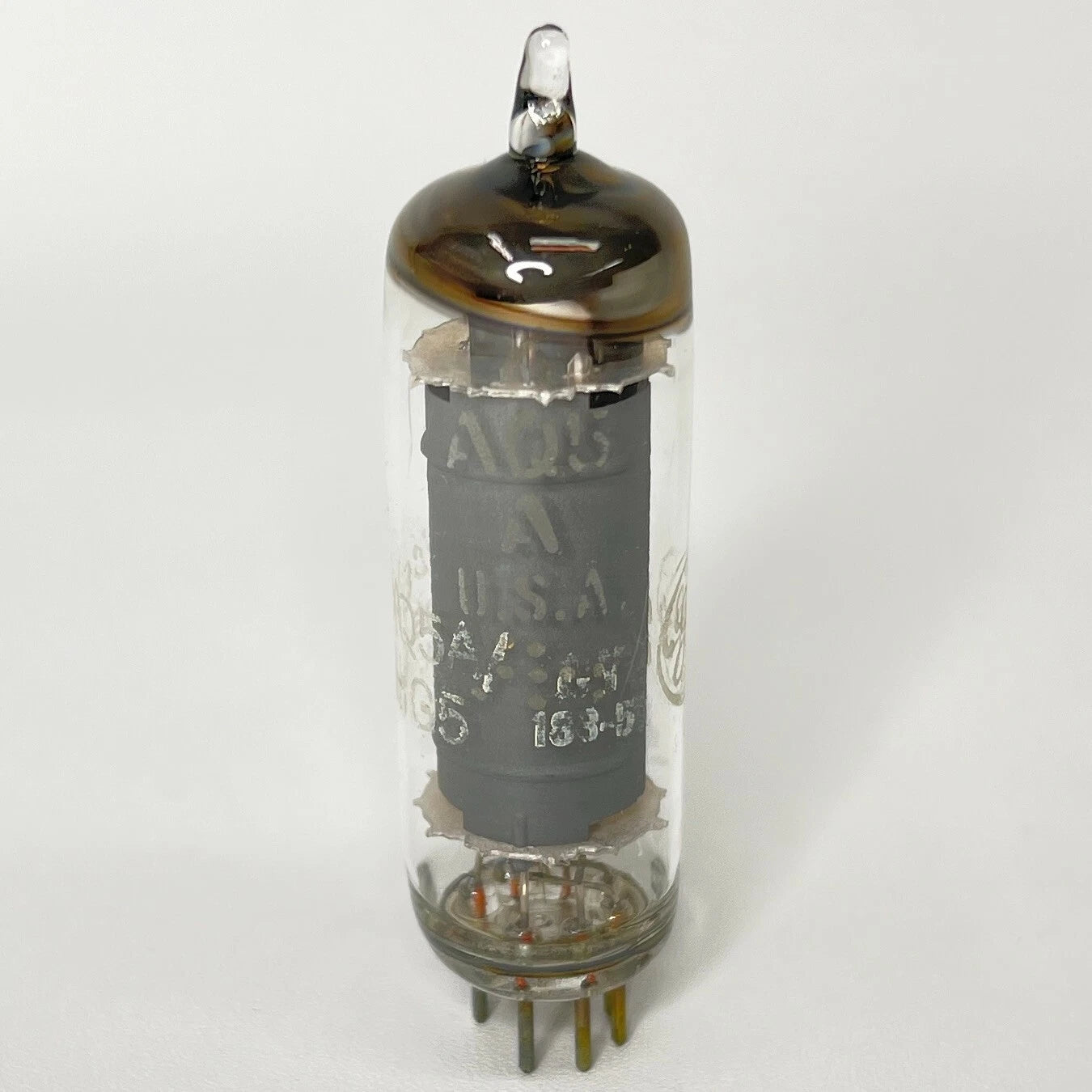 (1) Tested GE 6AQ5A/6HG5 Tube with Box Date Code GY 6AQ5 A Tube 6HG5 Tube