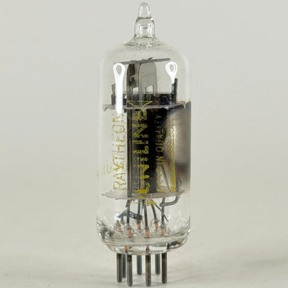 (1) Tested Raytheon 12EL6 Tube with Box Code IO4 Dual Diode High Mu Triode (a)