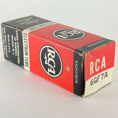(1) Tested RCA 6GF7A Tube with Box Date Code CB RCA 6GF7 A Dual Triode Tube