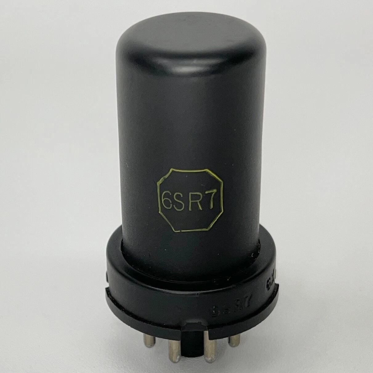 (1) Tested Sylvania 6SR7 Tube Sylvania 6SR7 Twin Diode Medium Mu Triode Tube