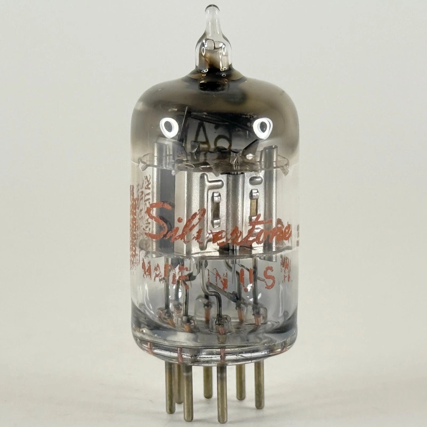 (1) Tested Balanced Silvertone 6AL5 Tube Date Code AFM 6AL5 Twin Diode Tube
