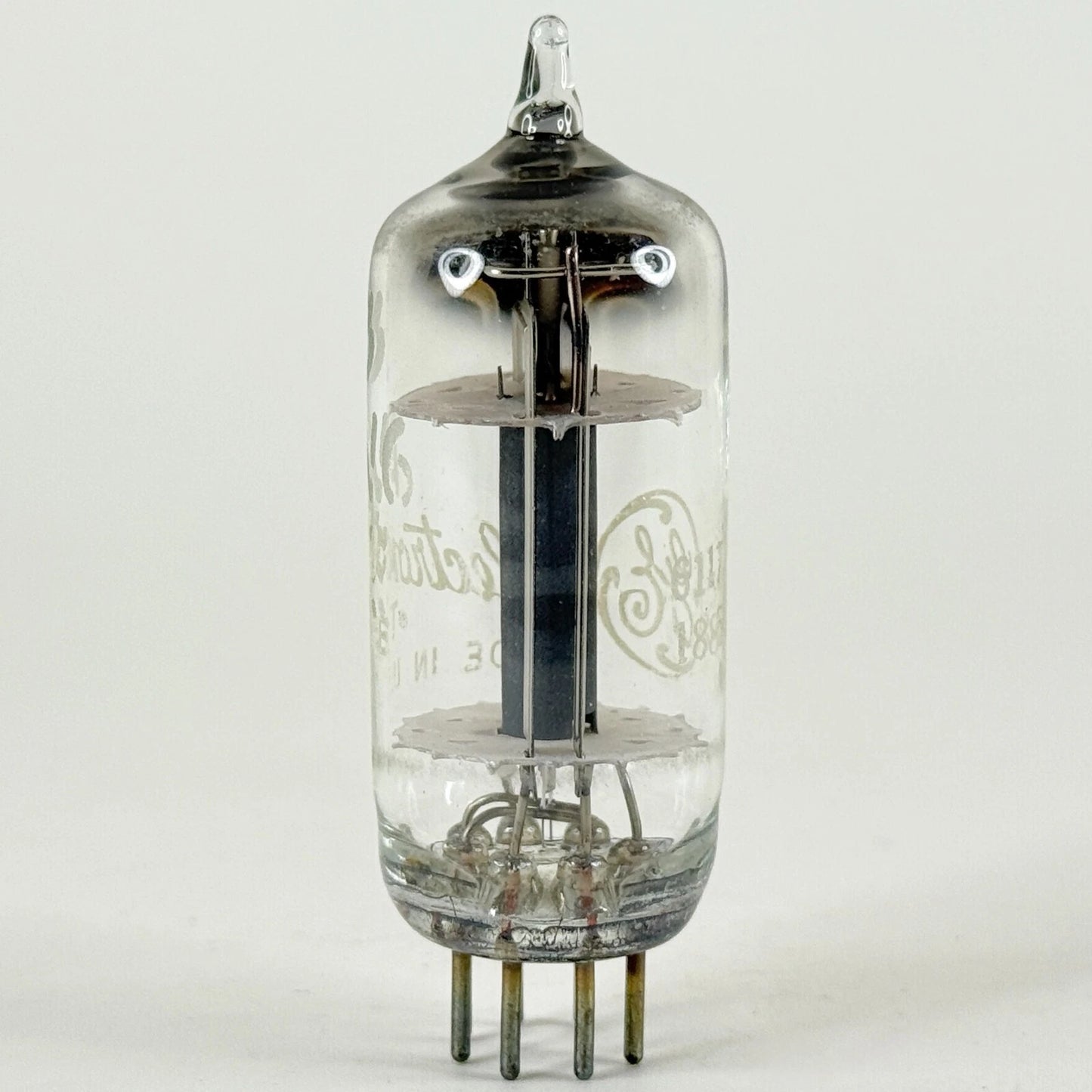 (1) Tested GE 3AV6 Tube with Box Date Code 61-17 Twin Diode High Mu Triode