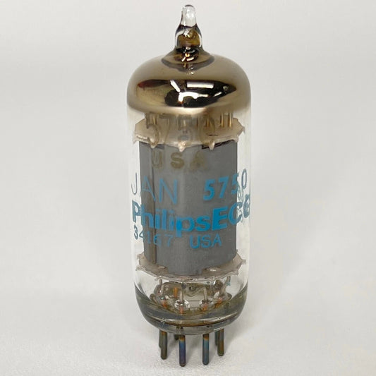 (1) Tested Philips ECG JAN 5750 Tube Date Code ACH Philips 5750 Pentagrid Tube
