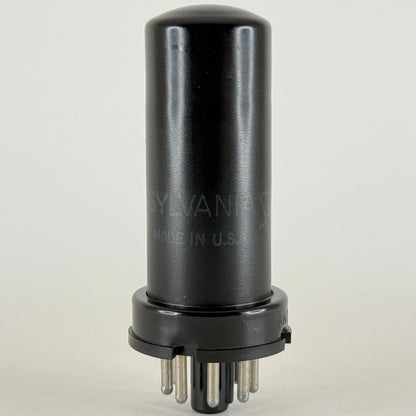 (1) Tested 1953 Sylvania 6N7 Tube Code 3-26 Medium Mu Twin Power Triode Tube
