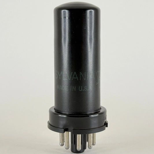 (1) Tested 1953 Sylvania 6N7 Tube Code 3-26 Medium Mu Twin Power Triode Tube