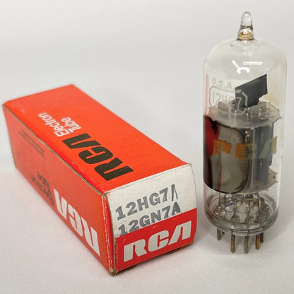 (1) Tested RCA 12HG7/12GN7A Tube with Box Date Code PQD-Y 12HG7 Tube 12GN7A Tube