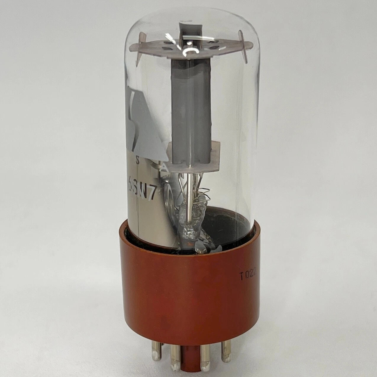 (1) Tested LSA Living Sounds Audio 6SN7 Tube Gray Plates Date Code T022 Twin (a)