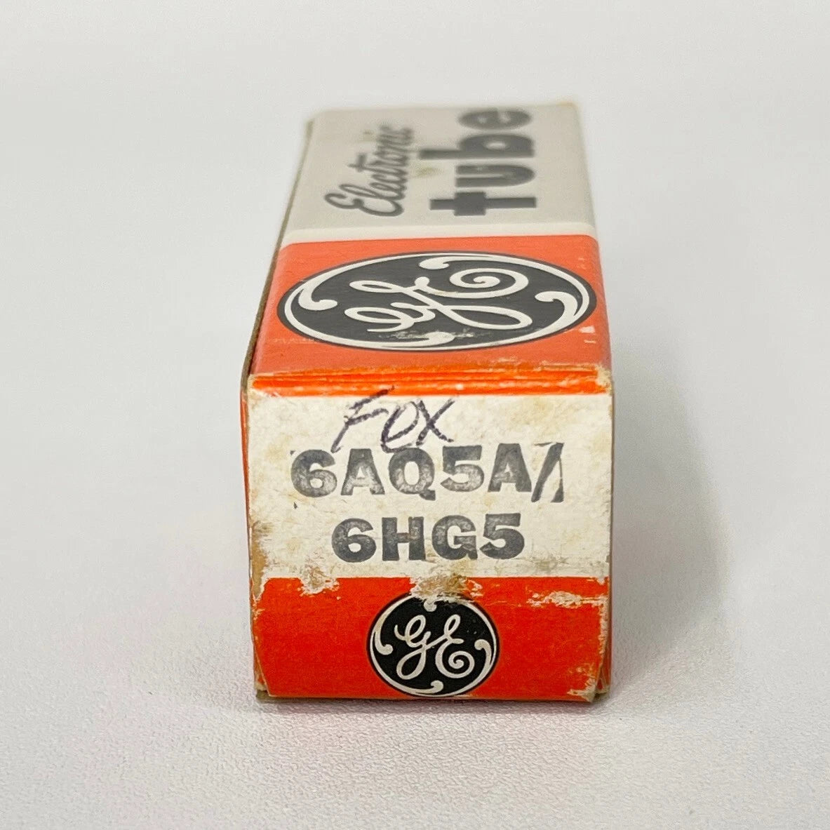 (1) Tested GE 6AQ5A/6HG5 Tube with Box Date Code GY 6AQ5 A Tube 6HG5 Tube