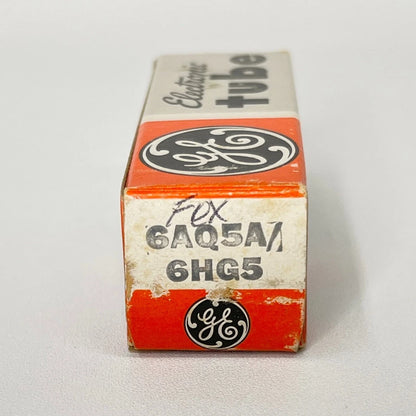 (1) Tested GE 6AQ5A/6HG5 Tube with Box Date Code GY 6AQ5 A Tube 6HG5 Tube