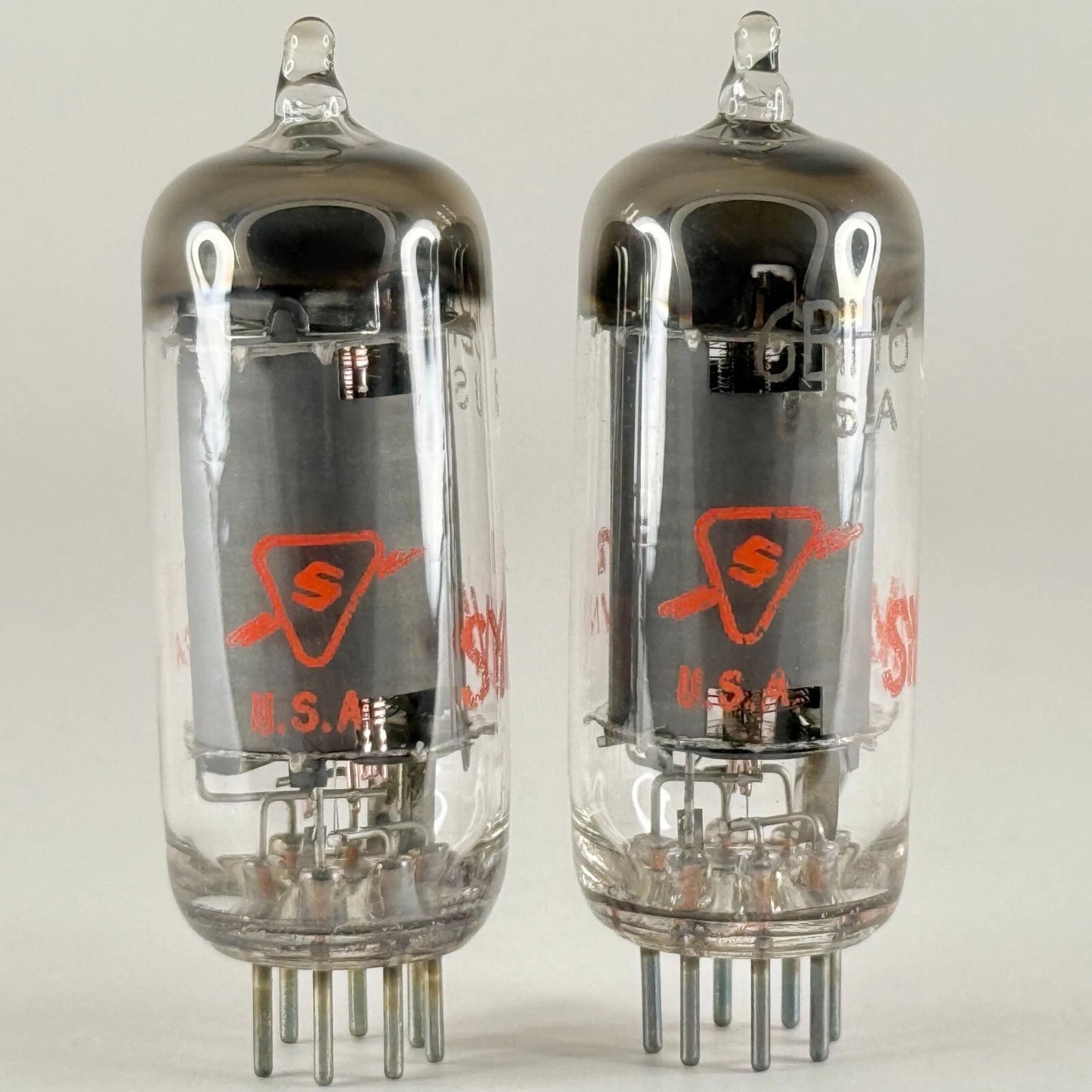 Tested Matched Pair Sylvania 6BH6 Tubes Date Codes cm AWM Sharp Cutoff Pentode