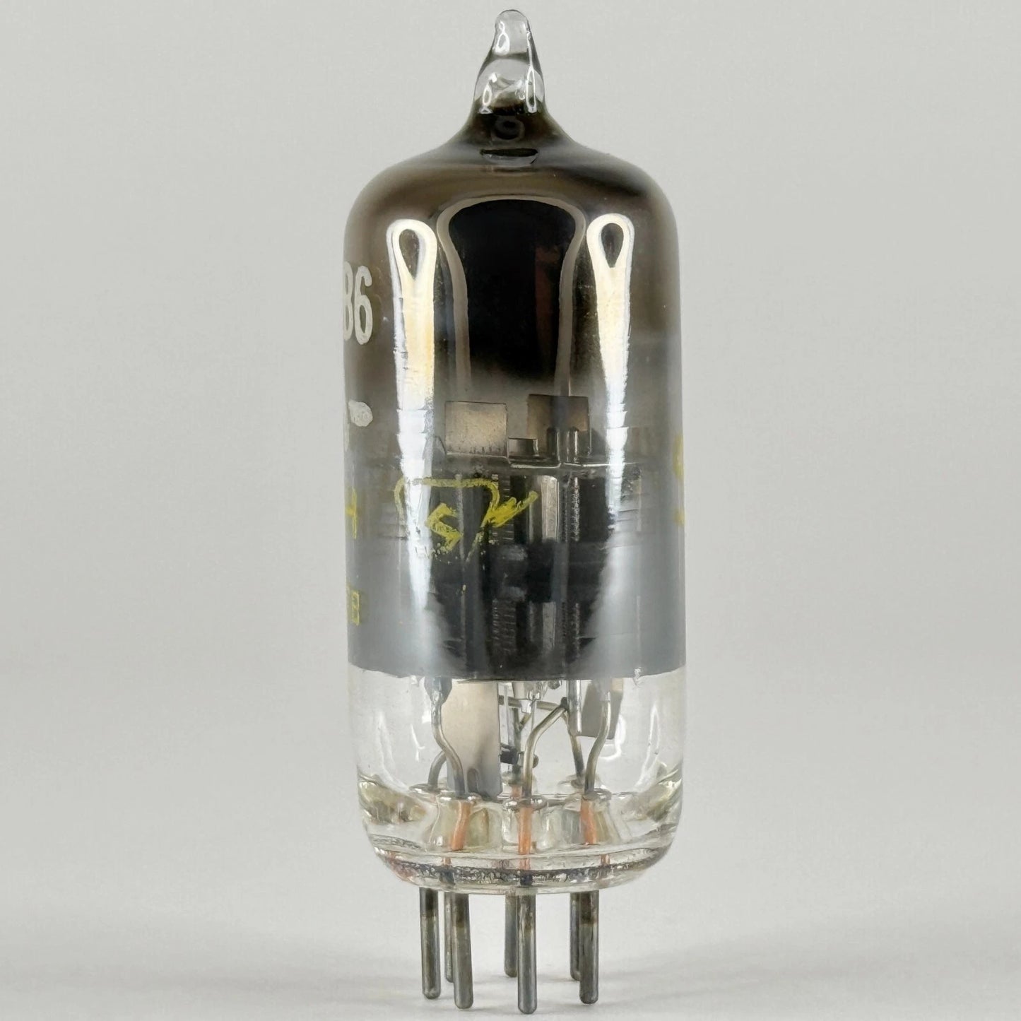 (1) Tested Sylvania 6CB6A Tube Date Code FH BTB Pentode Sylvania 6CB6 A Tube