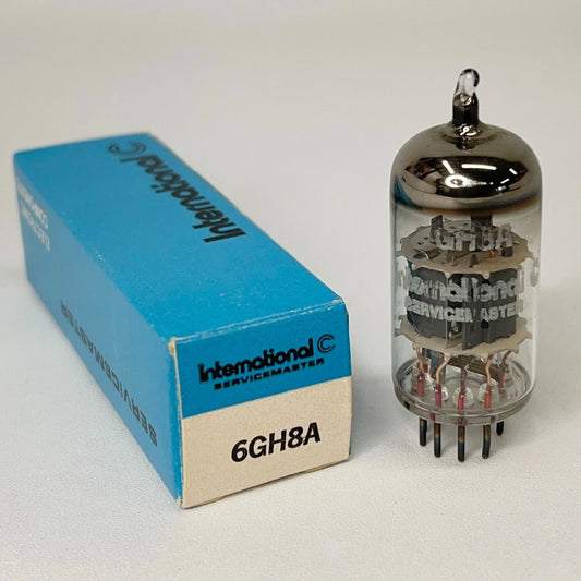 (1) Tested International Service Master 6GH8A Tube with Box Made in Hungary (k)