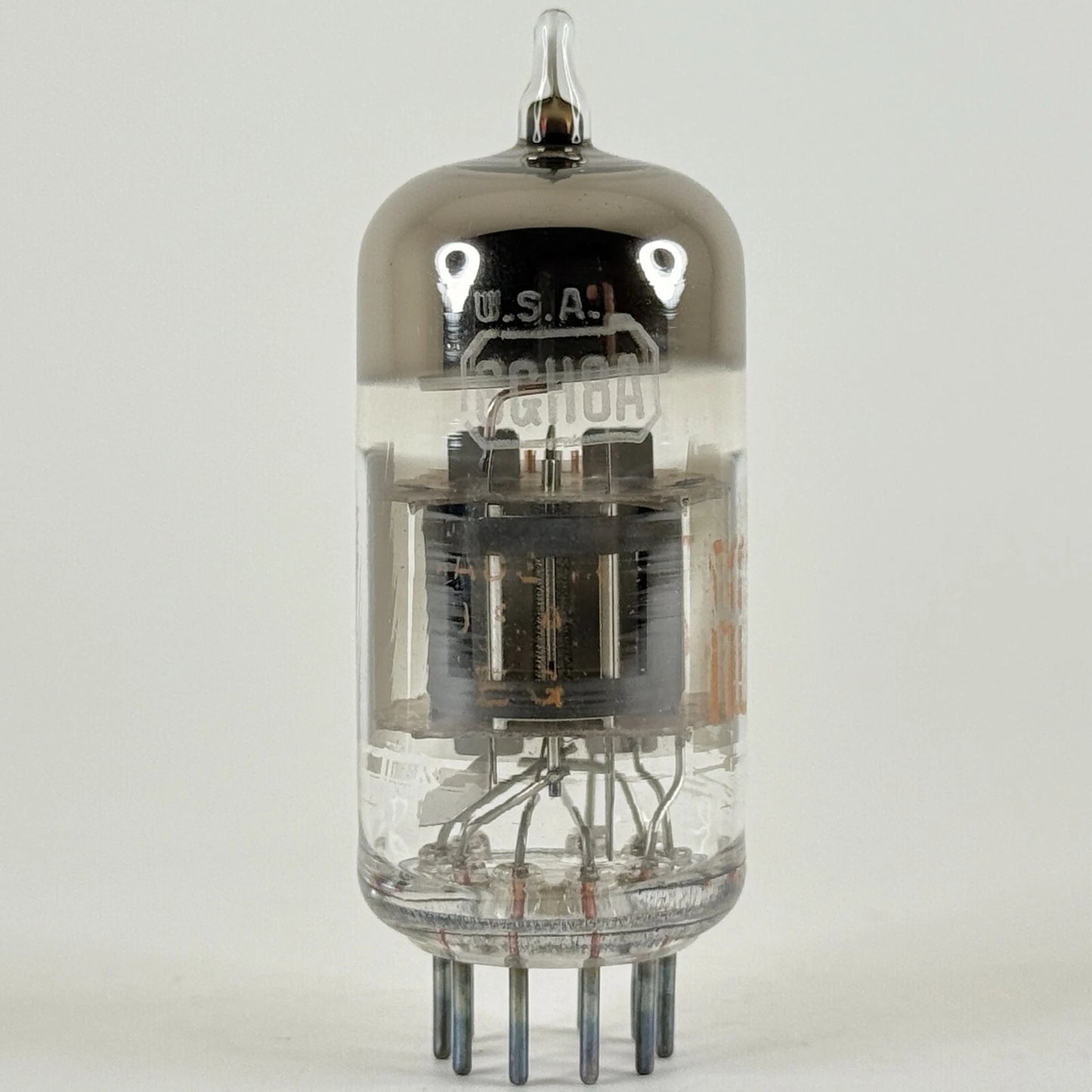(1) Tested RCA 6GH8A Tube with Box Date Code EG Medium Triode Cutoff Pentode