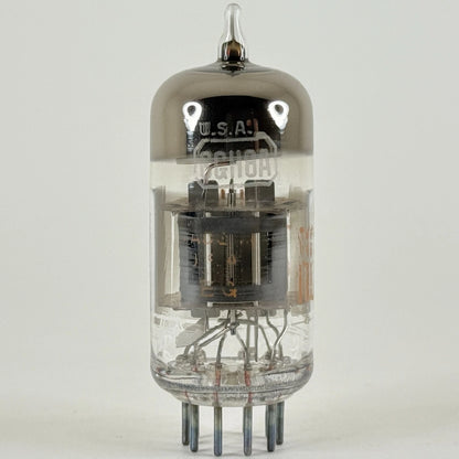(1) Tested RCA 6GH8A Tube with Box Date Code EG Medium Triode Cutoff Pentode