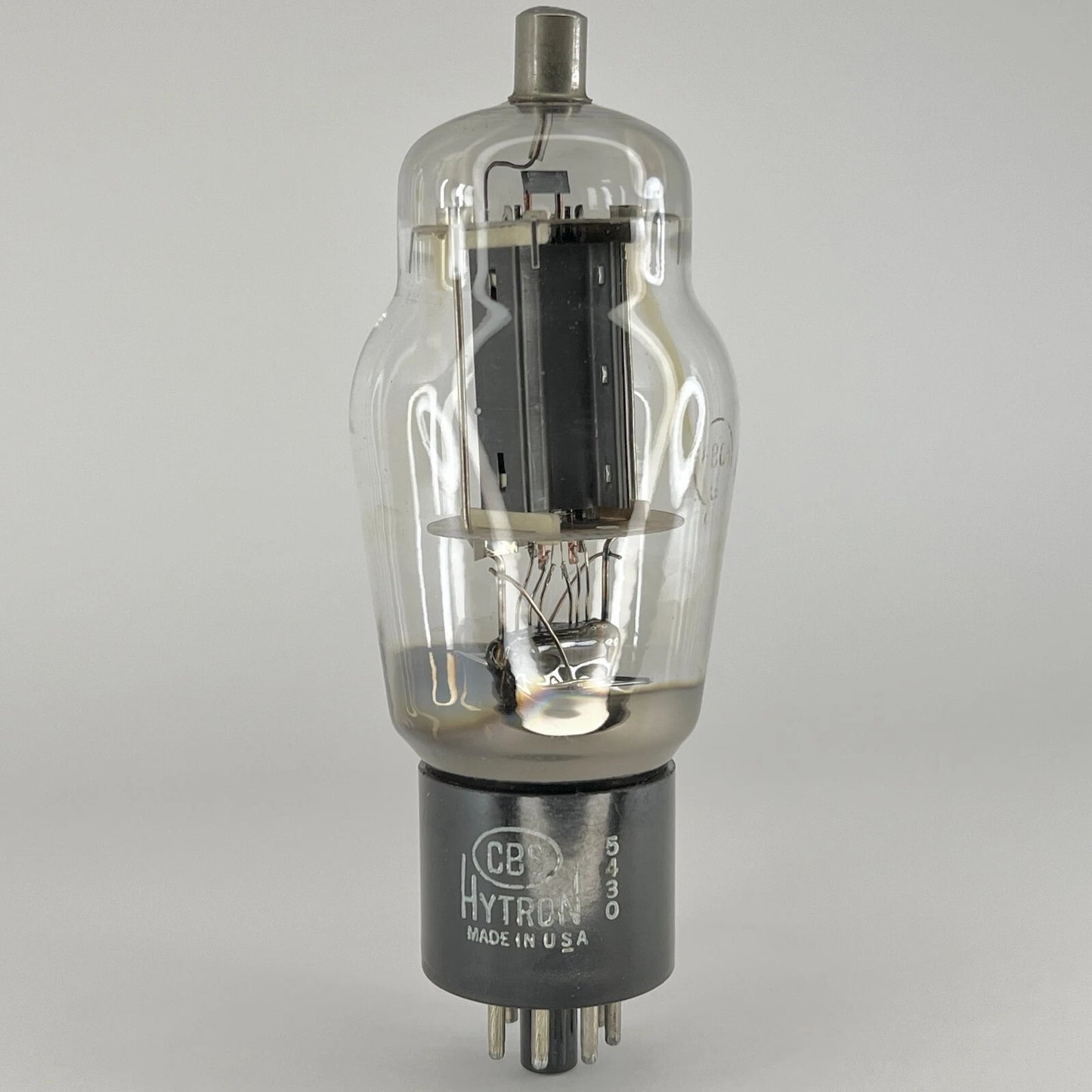 (1) Tested CBS Hytron 6BG6G Tube Date Code 5430 Hytron 6BG6 G Tube Coke Bottle