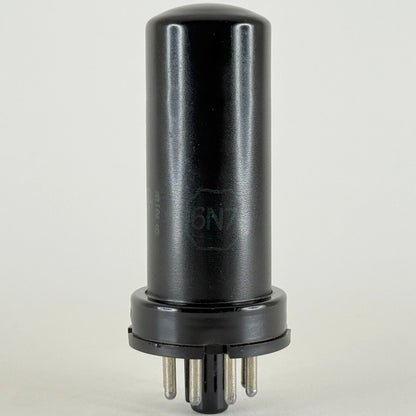 (1) Tested 1953 Sylvania 6N7 Tube Code 3-26 Medium Mu Twin Power Triode Tube