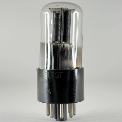 (1) Tested Sylvania JAN CHS 6SL7GT Tube Black Plates VT-229 Yellow Font 6SL7 GT