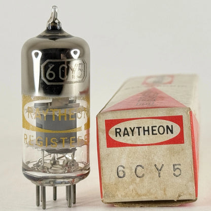 (1) Tested Raytheon 6CY5 Tube Japan with Box Date Code S-02 Tetrode Tube