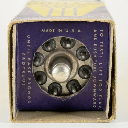 (1) Tested Philco 7AG7 Tube with Box Date Code 07 Loktal Tube Loctal Tube