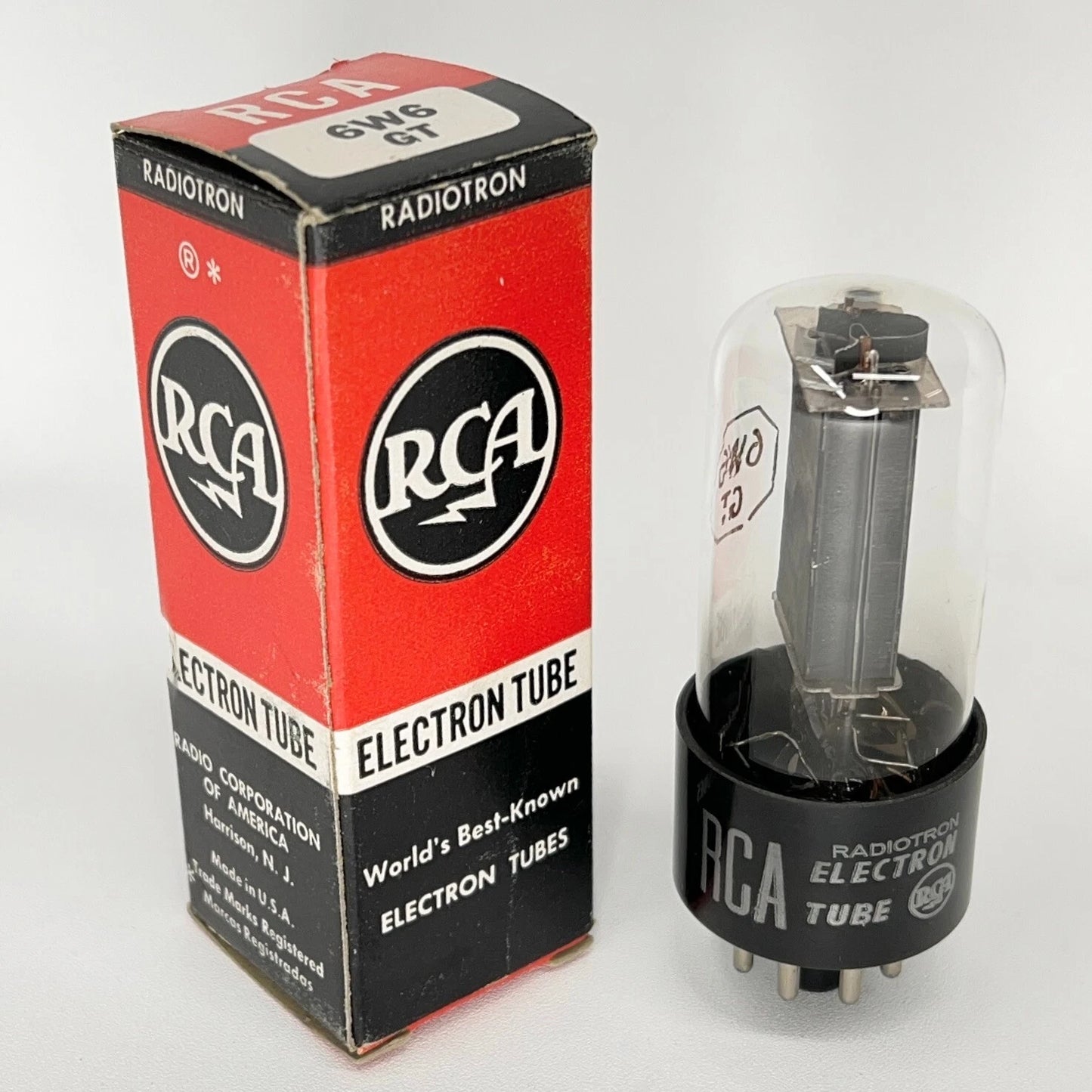 (1) Tested Strong RCA 6W6GT Tube & Box Date Code 522 RCA 6W6 GT Power Tube (a)