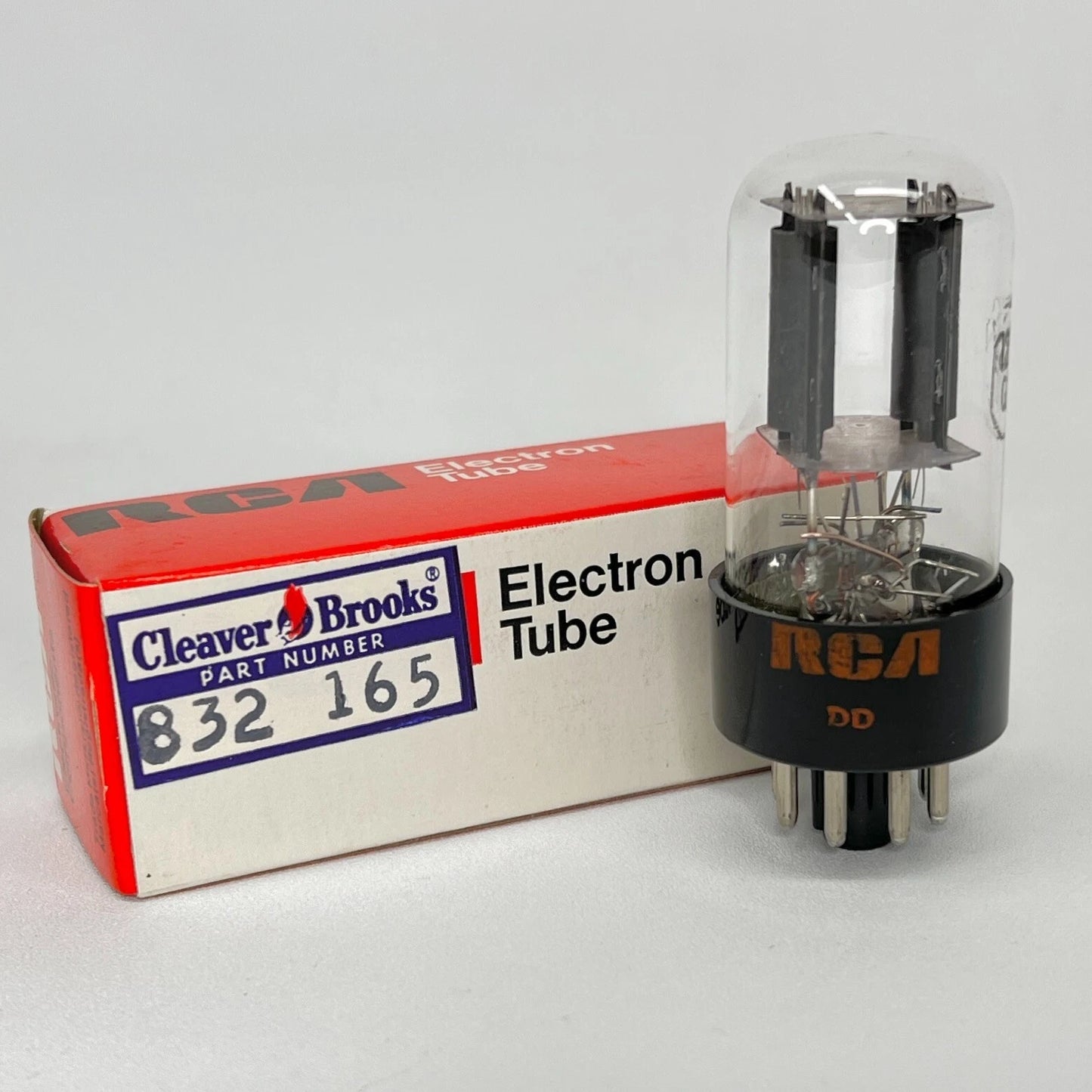 (1) Tested RCA 12SL7GT Tube Black Plates Code DD Cleaver Brooks Box 12SL7 GT (f)
