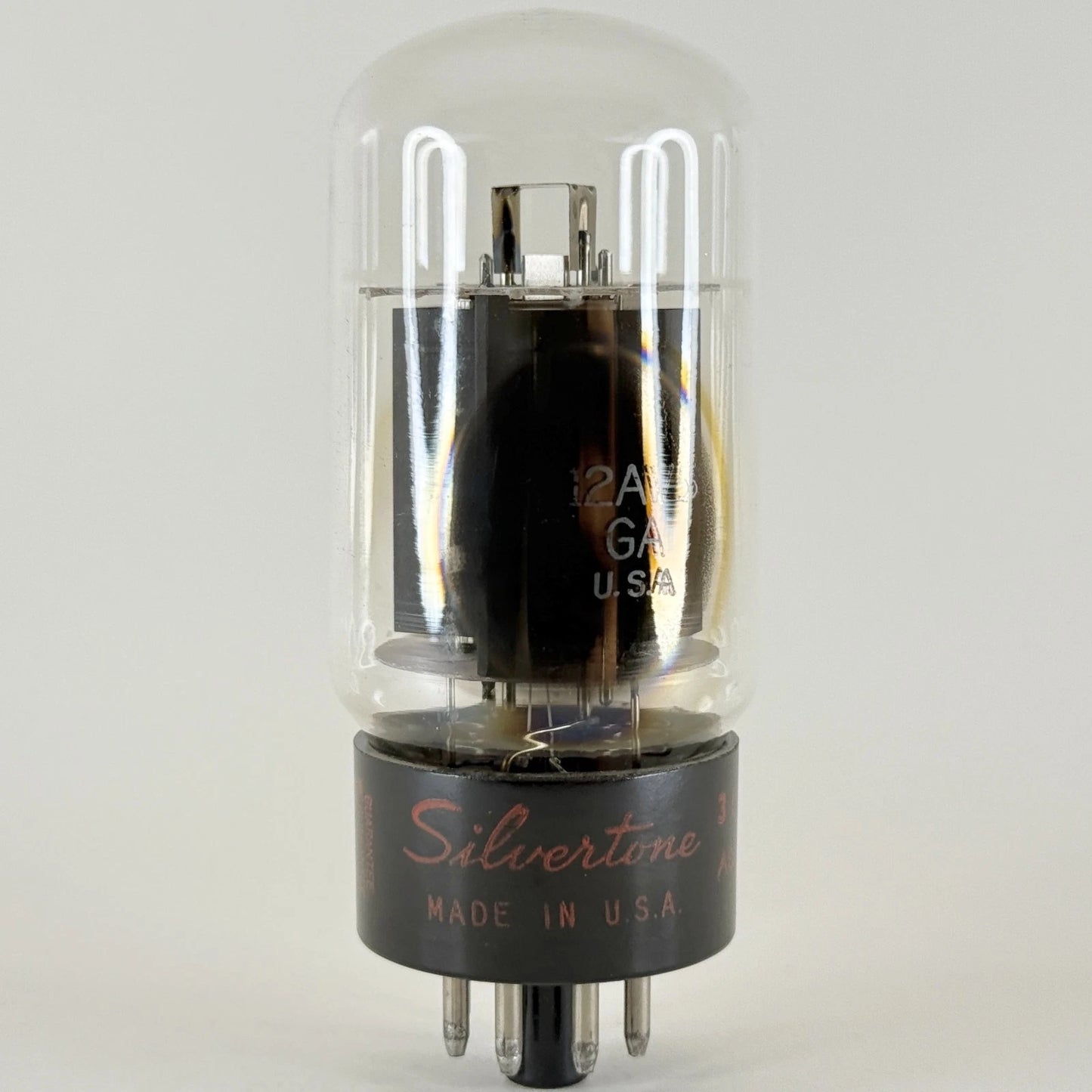 (1) Tested Silvertone 12AV5GA Tube Date Code ABF Sylvania EIA Code 12AV5 GA Tube