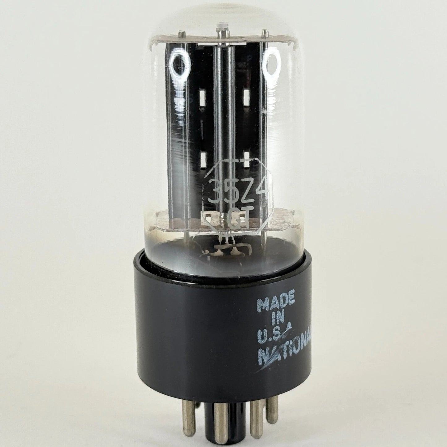 (1) Tested National Union 35Z4GT Tube Date Code 5139 35Z4 GT Rectifier Tube (b)