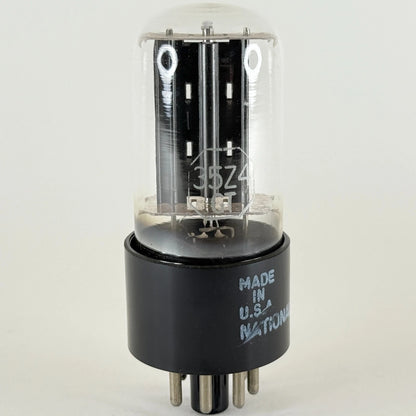 (1) Tested National Union 35Z4GT Tube Date Code 5139 35Z4 GT Rectifier Tube (b)
