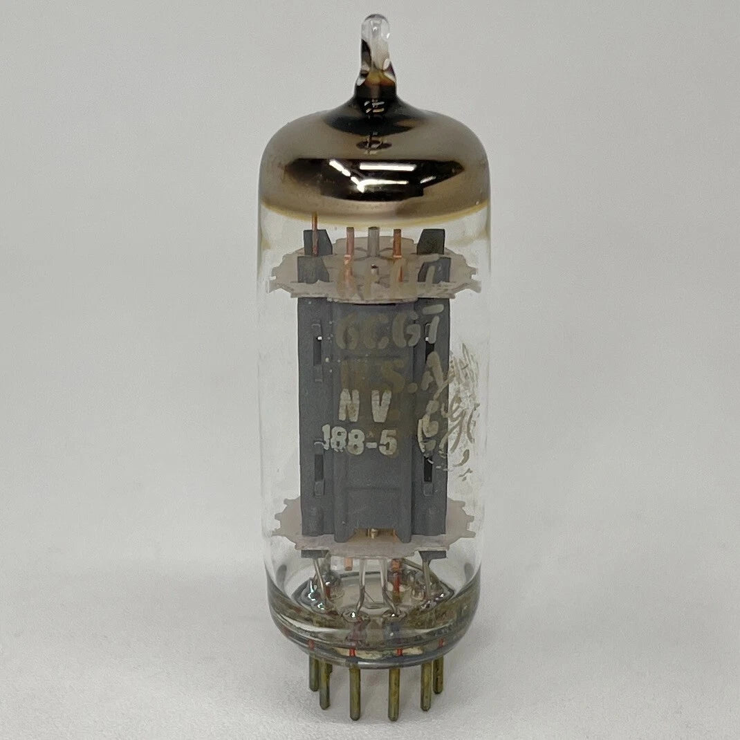 (1) Tested GE 6FQ7/6CG7 Tube Date Code NV General Electric 6FQ7 Tube GE 6CG7