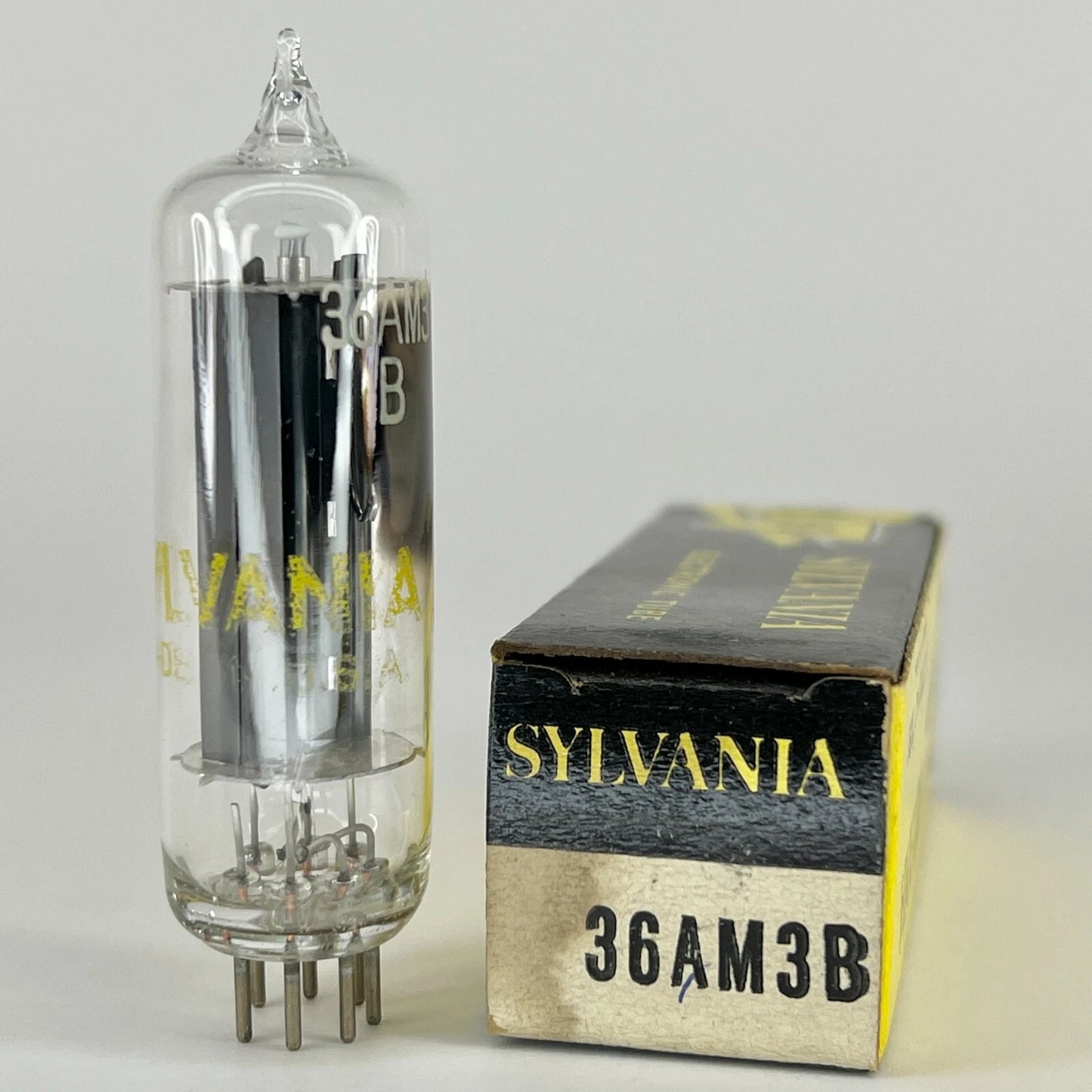 (1) Tested Sylvania 36AM3B Tube with Box Date Code BAX 36AM3 B Tube (d)