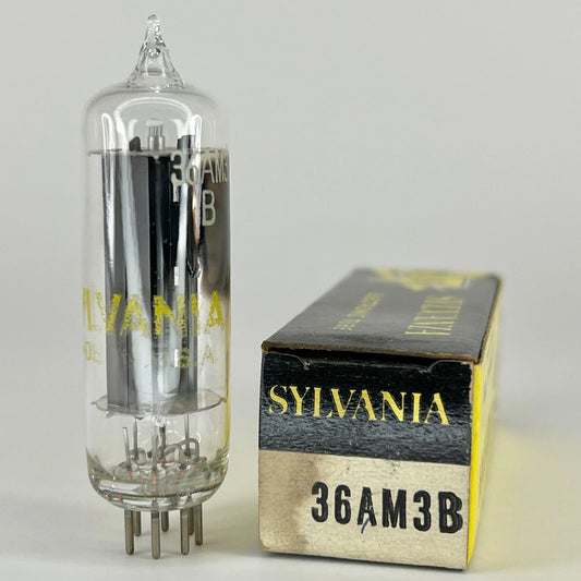 (1) Tested Sylvania 36AM3B Tube with Box Date Code BAX 36AM3 B Tube (d)