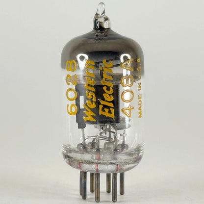 (1) Tested 1953 Western Electric 6028 408A Tube Black Plates 6028 Tube Code 326
