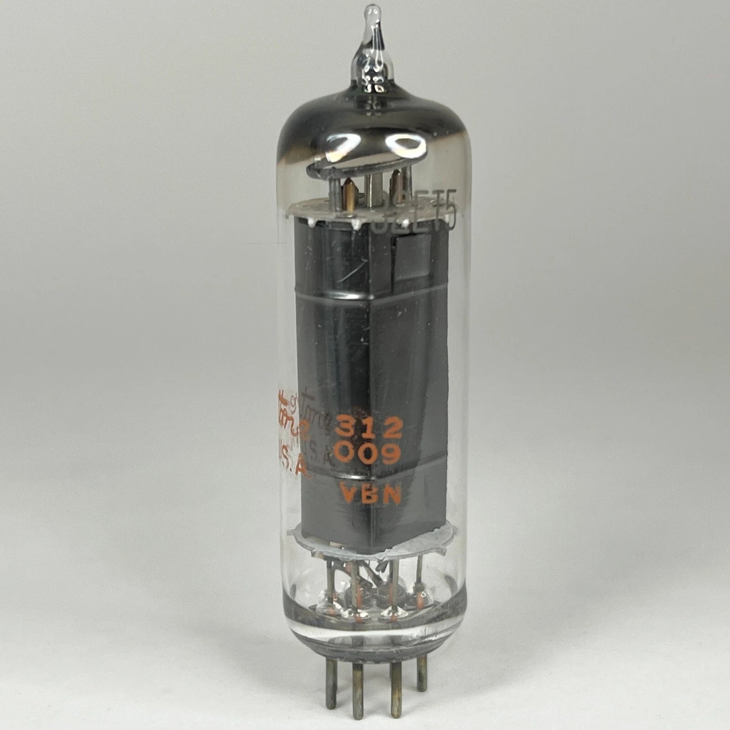 (1) Tested Silvertone 32ET5 Tube Date Code 009 Sylvania EIA Code Beam Power Tube