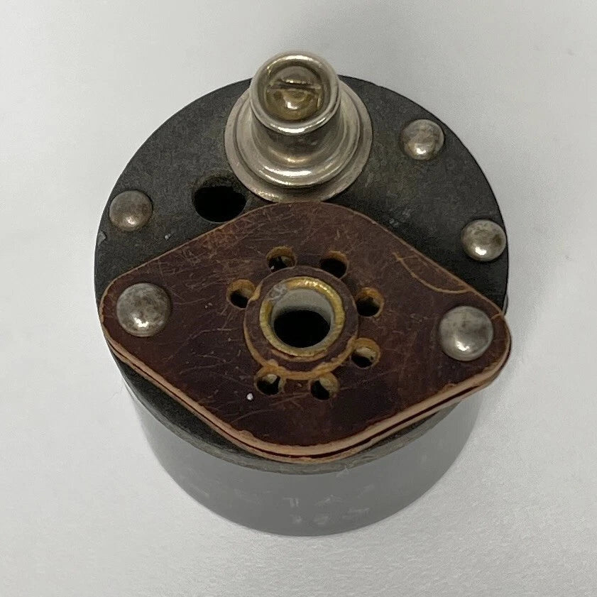 Vintage JFD Sockette 54AG Radio Tube Socket Adapter For 1A7 Tube to 1R5 Tube (e)