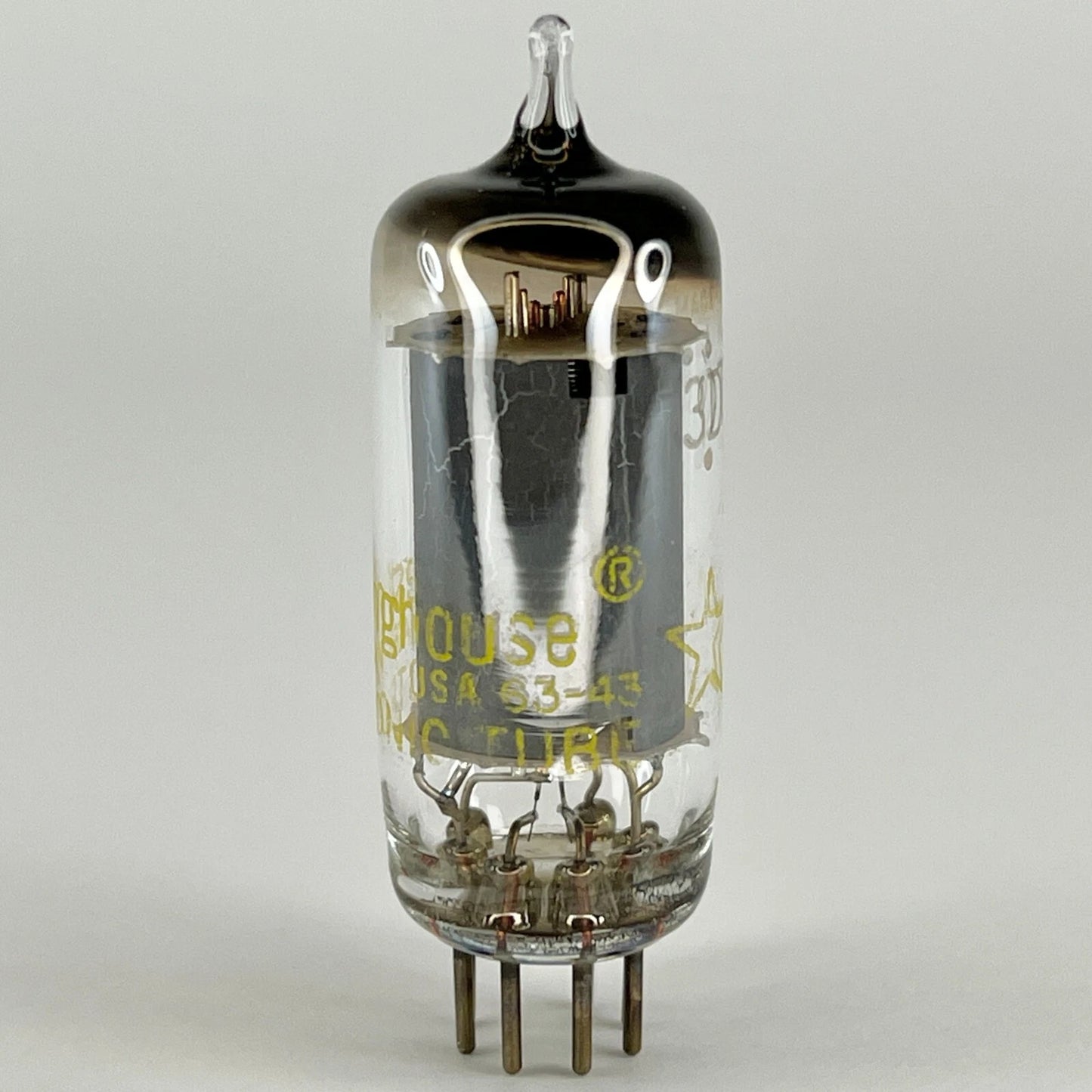 (1) Tested Westinghouse 3DT6 Tube with Box Date Code 63-43 Sharp Cutoff Pentode