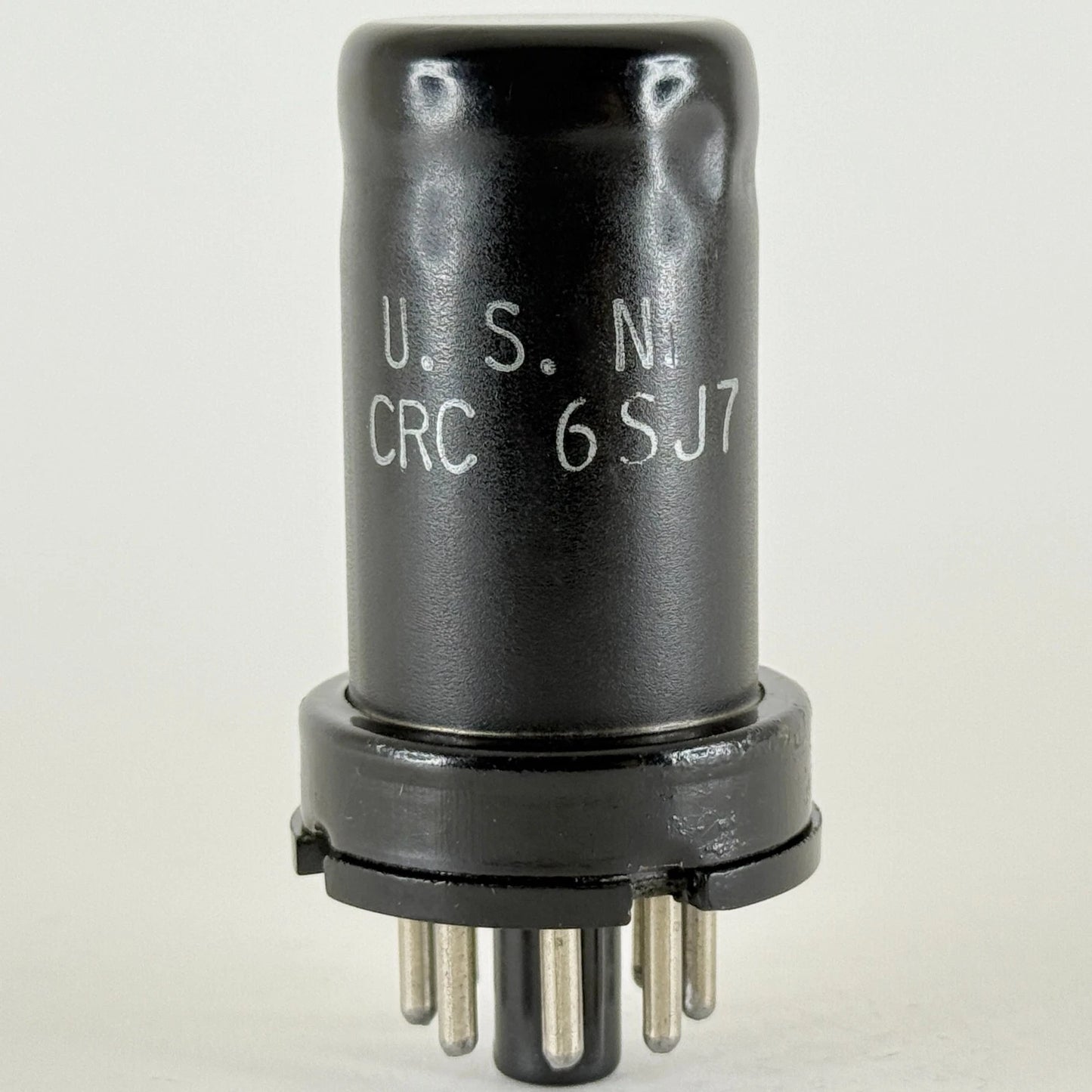 (1) Tested RCA U.S.N. CRC 6SJ7 Tube Date Code S5 RCA 6SJ7 Pentode Tube