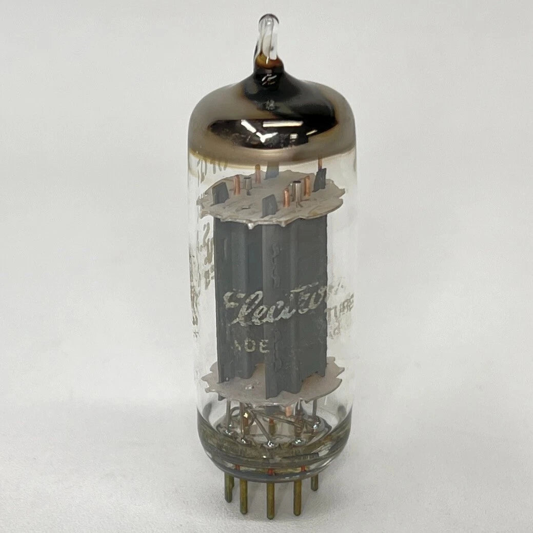 (1) Tested GE 6FQ7/6CG7 Tube Date Code NV General Electric 6FQ7 Tube GE 6CG7