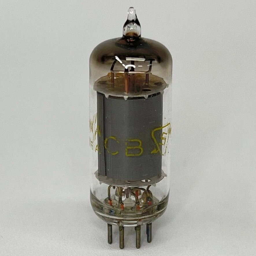 (1) Tested 1956 Sylvania 3BY6 Tube with Box Code CB Pentagrid Amplifier Tube (b)
