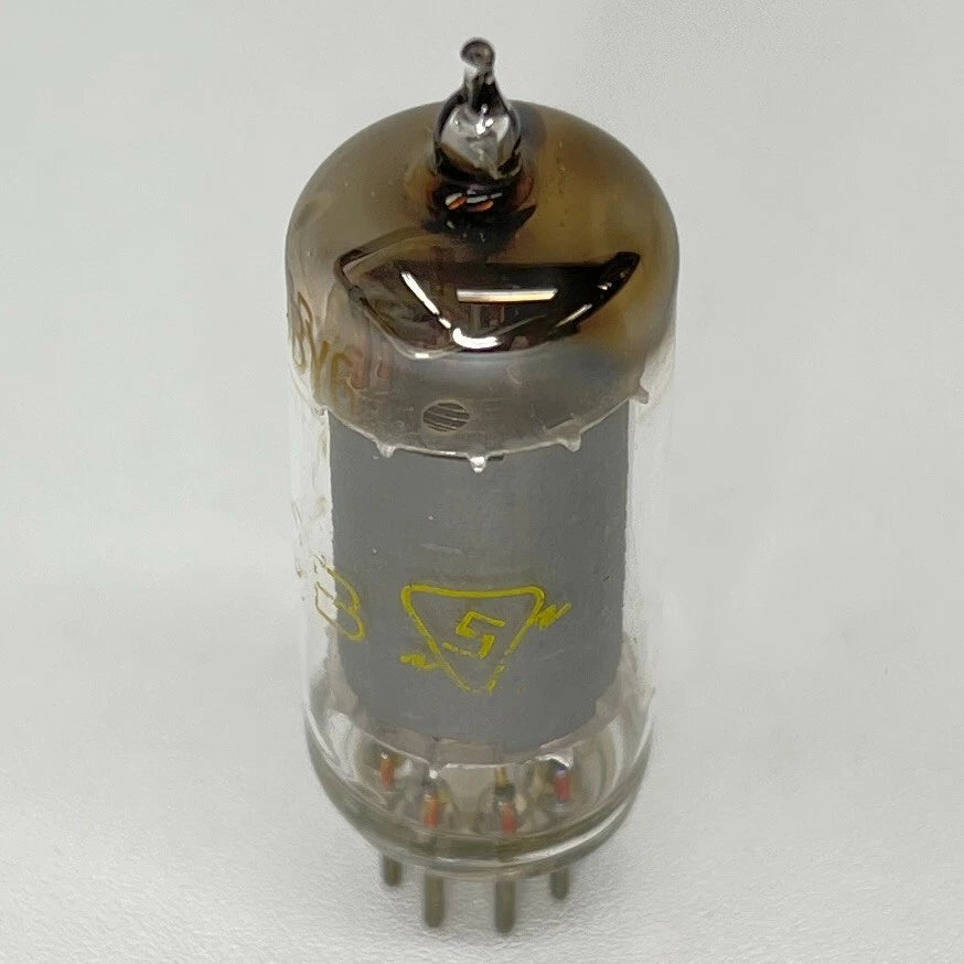 (1) Tested 1956 Sylvania 3BY6 Tube with Box Code CB Pentagrid Amplifier Tube (b)