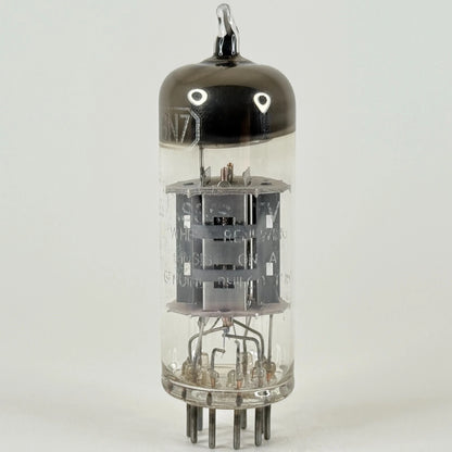 (1) Tested Philco 12GN7 Tube Japan Cool Chassis Gray Plate Halo Getter Pentode