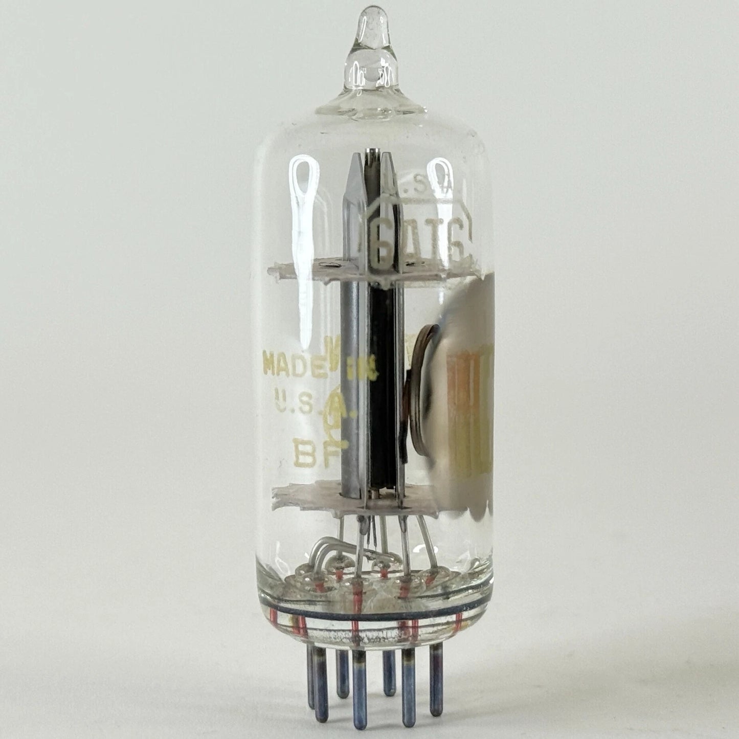 (1) Tested RCA 6AT6 Tube with Box Date Code BF Twin Diode High Mu Triode Tube