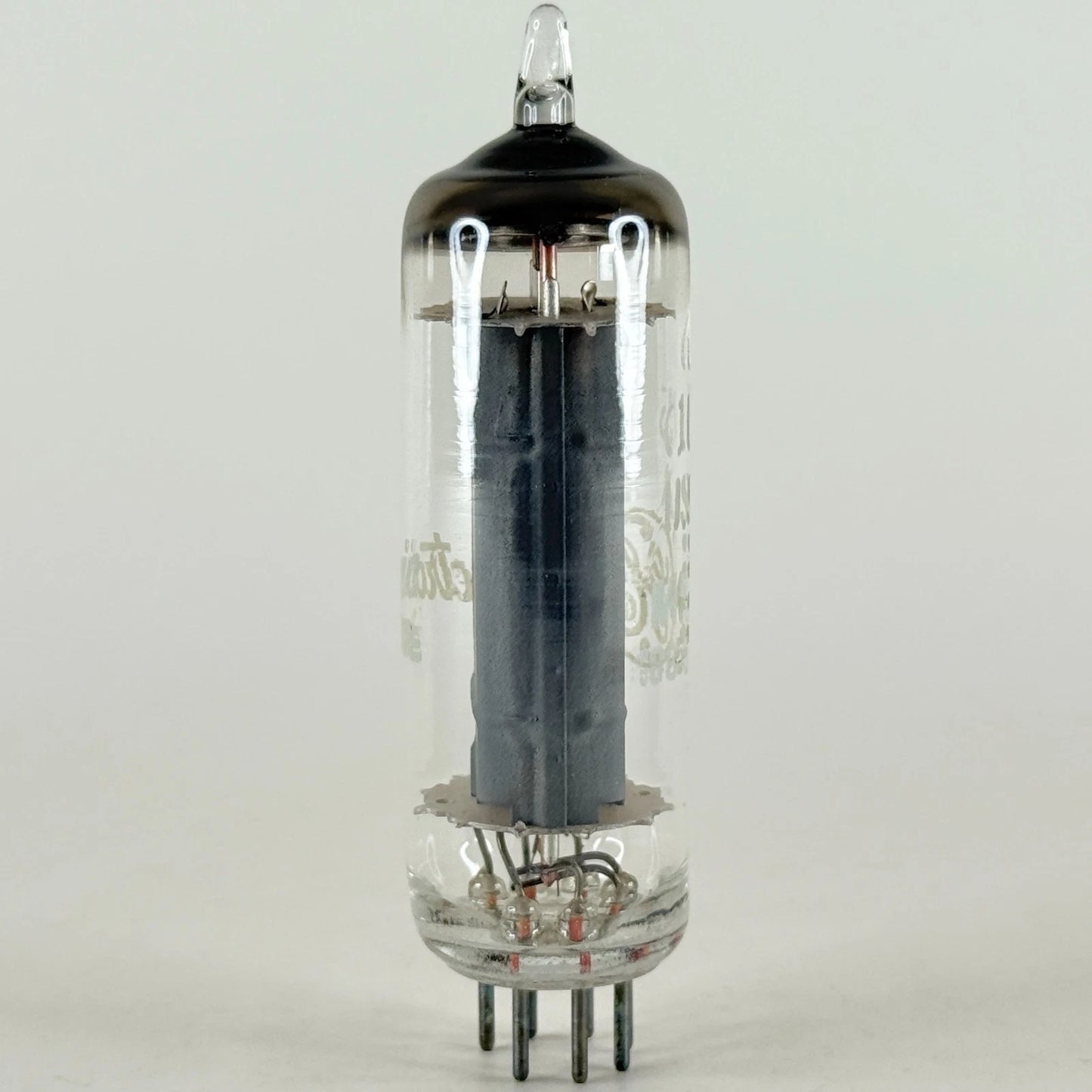 (1) Tested Strong GE 6CU5 with Box Date Code MK Gray Plate Power Pentode Tube