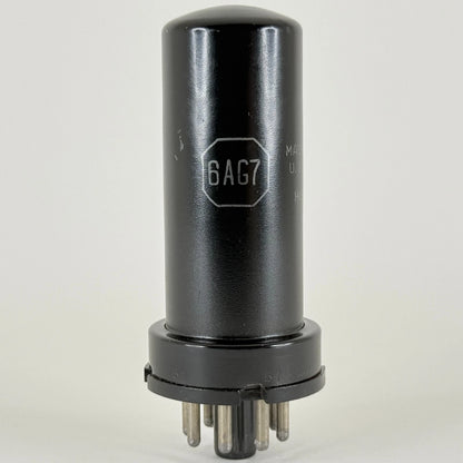 (1) Tested Strong 1944 RCA 6AG7 Tube Date Code H1E RCA Power Pentode Vacuum Tube