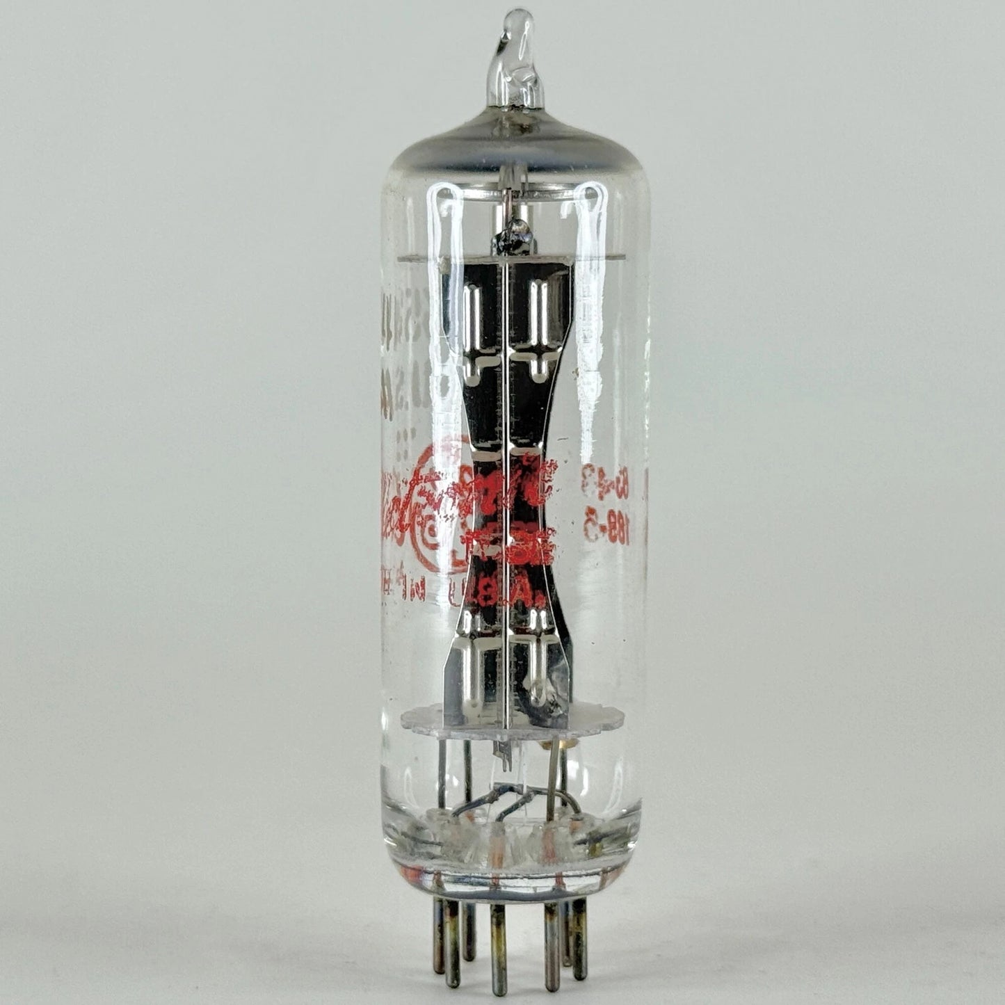 (1) Tested GE 35W4 Tube with Box Date Code 63-48 Red Letter Half Wave Rectifier
