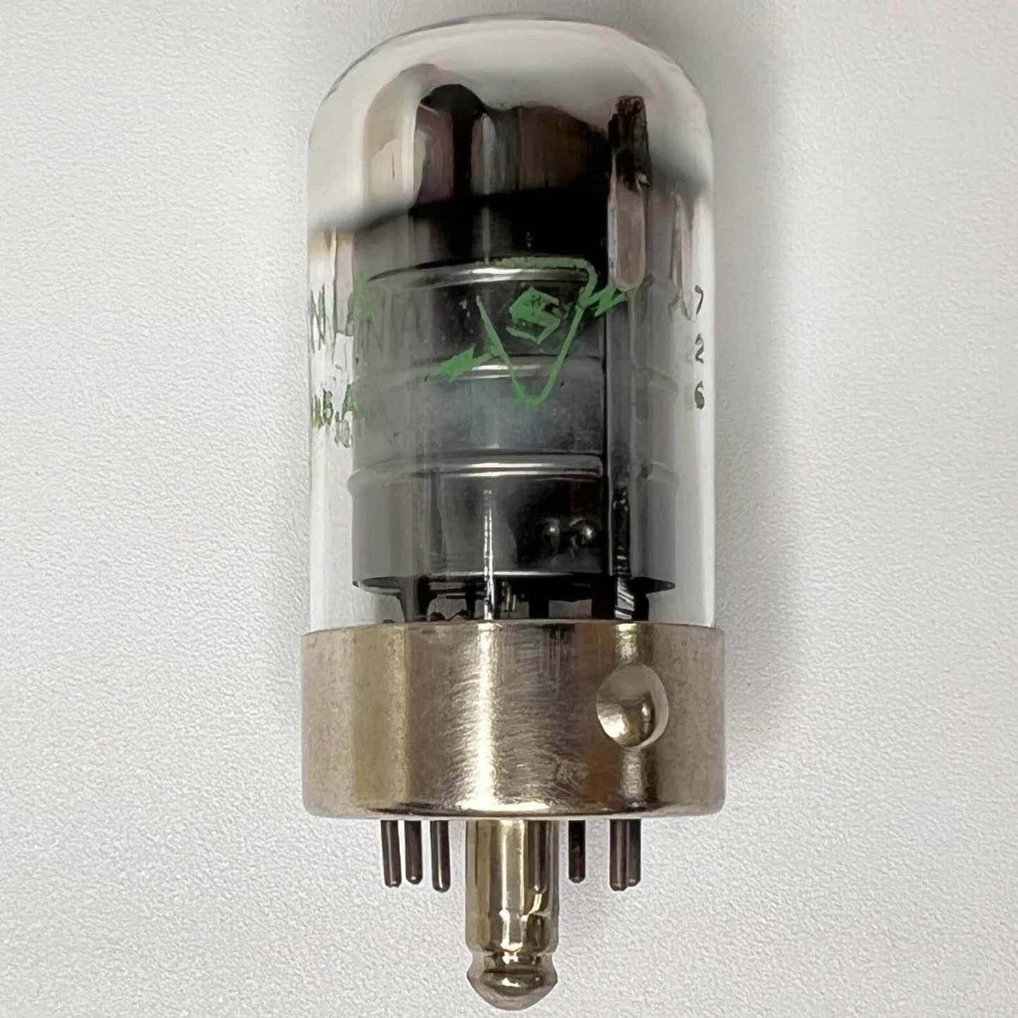 (1) Tested 1957 Sylvania 7A7 Tube Code 726 Sylvania 7A7 Tube Loctal Pentode Tube