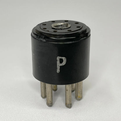 Vintage Adaptol No. 109 Tube Socket Adapter To Convert 7F7 Tube to 25Z5 Tube