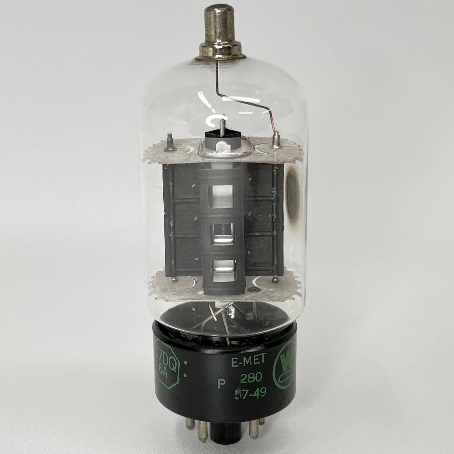 (1) Tested Westinghouse 17DQ6A Tube Date Code 57-49 Westinghouse 17DQ6 A Tube