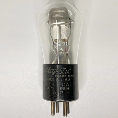(1) 1920s Majestic Super Power AP Tube For Display Only Globe Balloon Tube
