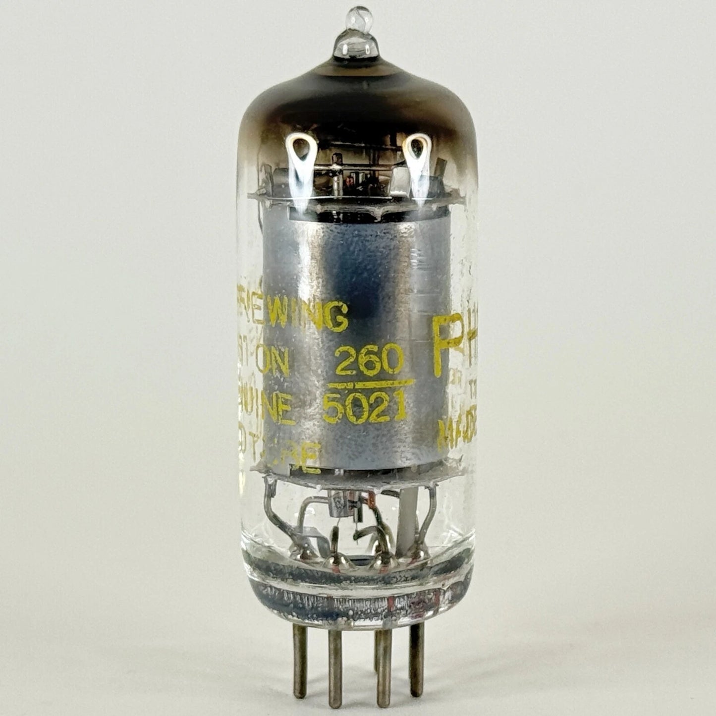 (1) Tested Philco 6BA6 Tube Date Code 5021 Remote Cutoff Pentode Tube
